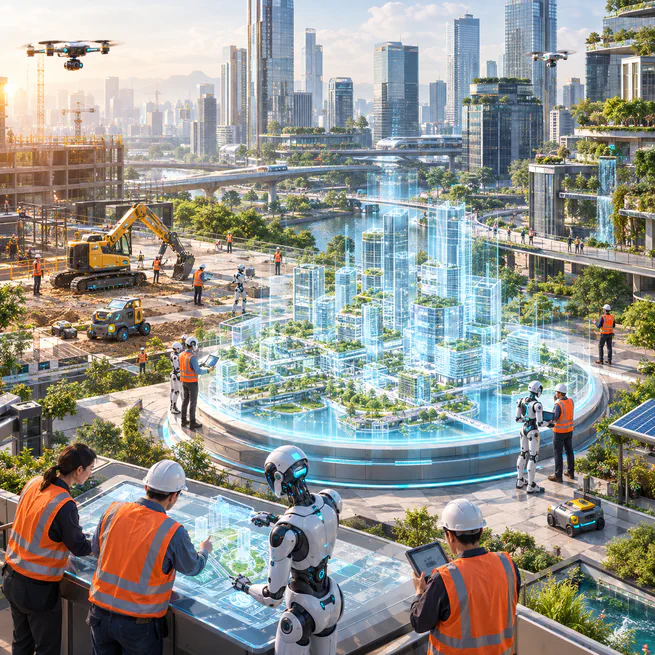 Urban Space Robots: A Vision for Collaborative and Sustainable Urban Development