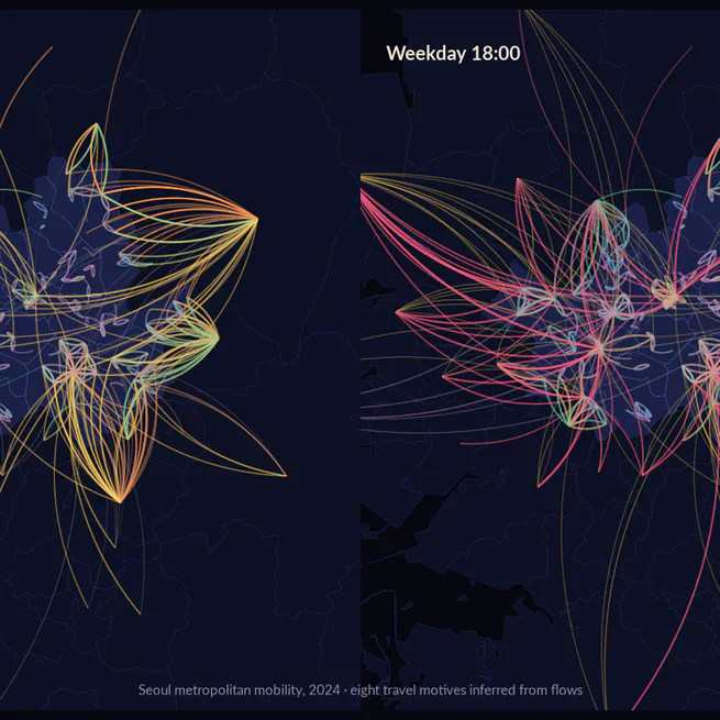 Eight Hidden Reasons Seoul Moves: Latent Travel Motives from Hourly OD Data
